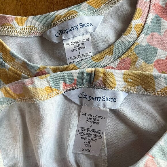 The Company Store organic short pajamas 8 - Picture 2 of 8